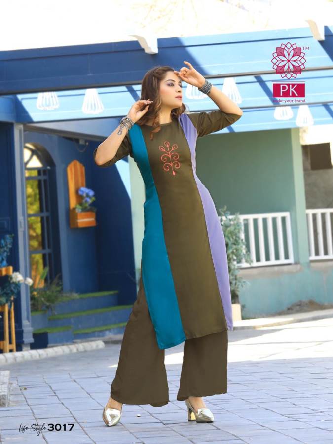 Aradhna Lifestyle 3 Heavy Rayon Casual Wear Kurti Collection